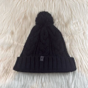 North face black knit beanie - Picture 1 of 3