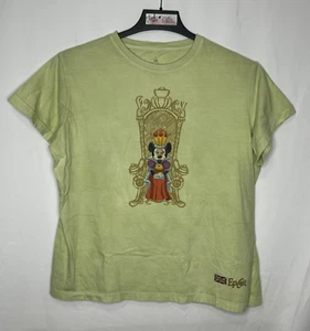 T-shirt Disney Parks UK Epcot "Sour Minnie" Mouse verde lime chiaro - taglia XXL - Foto 1 di 10
