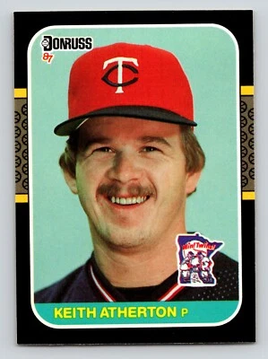 1987 Donruss - Keith Atherton #272 - Image 1 of 2