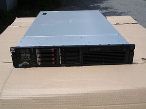 HP ProLIant DL380 G6 2x Xeon 2.53GHz Quad Core E5540 36GB 4x72GB 15K HDD 2.5" - Picture 1 of 12