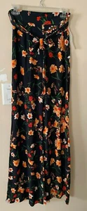 Flynn Skye Pants Women's Multicolor Floral Rayon High Waisted Size S NWT - Picture 1 of 6