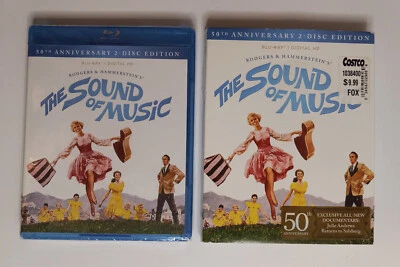 The Sound of Music: 50th Anniversary (2-Disc Blu-ray Set, 2015) with Slipcover - Image 1 of 2