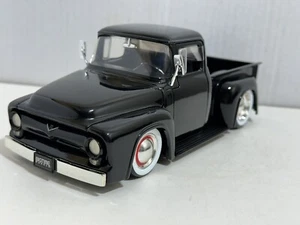 JADA BTM 1956 FORD F100 BLACK 1:24 PICKUP TRUCK DIECAST MODEL NEW NO BOX - Picture 1 of 13