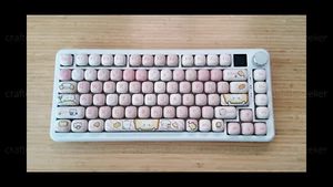 Bread Bear Toast Keycaps interrupteurs MX claviers mécaniques profil MOA PBT - Photo 1/7