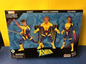 X-Men Marvel Legends 60th Anniversary Gambit Banshee Psylocke Action Figure 3pk - Picture 1 of 5