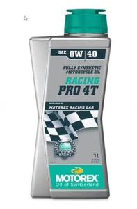 Botella Motorex Racing Pro 4 tiempos 0W40 1 litro - Imagen 1 de 1