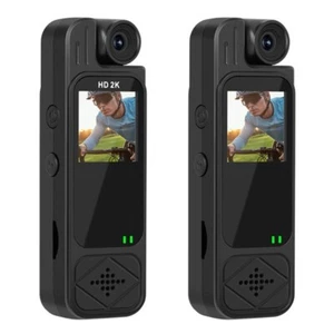 Pocket Video Camera With Motion Detection And Rechargeable Battery For Travel - Picture 1 of 10