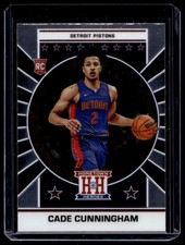 2021-22 Panini Chronicles Hometown Heroes Chrome Cade Cunningham RC Detroit