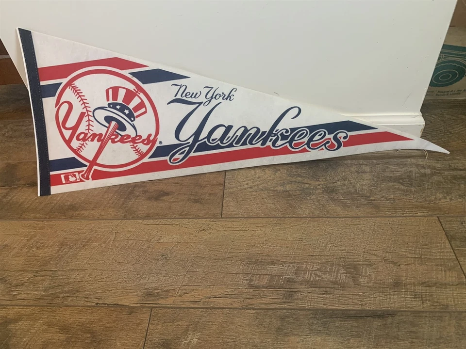 New York Yankees - MLB Béisbol Tamaño Completo 30" Banderín, Años 70 Era Reggie Jackson Foto 1 de 1