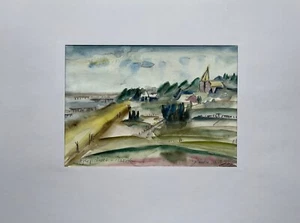 Blick aus der Naturlandschaft Eidelstedt Hamburg Dorothea Köster datiert - Bild 1 von 11