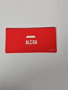 Whitman Stock Market 1968 gioco da tavolo 4821 SOLO PEZZI - 8, carte ALCOA - Foto 1 di 1