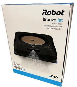 iRobot Braava Jet M6 Wi-Fi Connected Robot Mop - Black M6112 - Picture 1 of 2