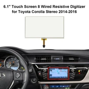 For Toyota 14-16 Corolla Radio Stereo 100150 100149 6.1" Touch Screen Digitizer - Picture 1 of 6