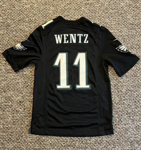 Carson Wentz Philadelphia Eagles Nike NFL On Field Authentic Jersey Size S Small Cover