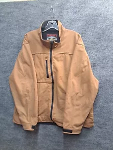 Tuff Duck Jacket 2XL LS Brown Outdoors Casual Camping Hunting Y2K - Picture 1 of 7