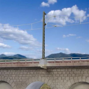 Catenary supports 16 pieces N/Z Gauge Kibri 37676 - Picture 1 of 2