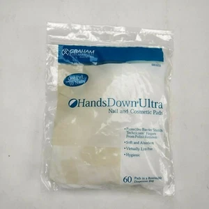 HandsDown Ultra Nail & Cosmetic Pads 60 Ct. - Picture 1 of 6