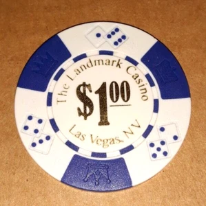 Casino Chip $1 - The Landmark Casino - Las Vegas Nevada - Mars Attacks Movie - Bild 1 von 5