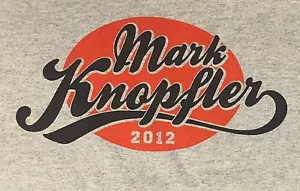 Mark Knopfler Tshirt 2012 Tour grau Dire Straits Herren - Bild 1 von 5