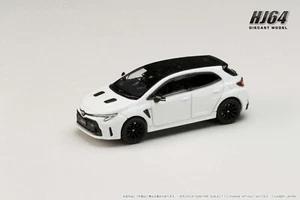 Toyota GR COROLLA RZ White Hobby JAPAN 1/64 #HJ641067W - Picture 1 of 2