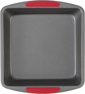 Goodcook Megagrip 8” X 8” Non-Stick Square Baking Pan with Silicone Grip Handles - Picture 1 of 12