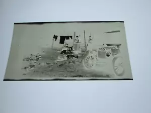FILMNEGATIV 1926, MONTANA, DAMENGRUPPE CAMPING ? KENNZEICHEN = MONTANA 1926 - Bild 1 von 1