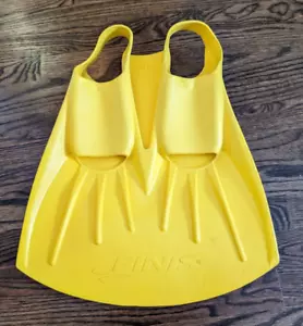 Finis Foil Monofin XL Yellow Adult Swimming Training Fin Technique Dolphin Kick - Picture 1 of 6