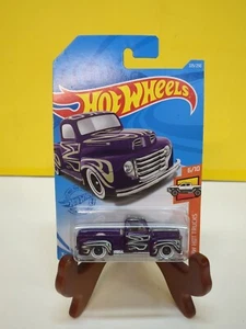 Camioneta pick-up Ford F1 Hot Wheels '49 púrpura #225 225/250 2021 HW Hot Trucks 6/10 - Imagen 1 de 1