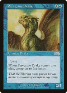 MTG Magic the Gathering 1x SP Peregrine Drake - Urza's Saga x1 - Picture 1 of 1