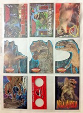 Jurassic park iii 3d-various promo & chase cards - 2001 inkworks