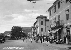 B2746) ARMA VIA BLENGINO ANIMATA RISTORANTE DEI VIAGGIATORI VG IMPERIA SAN REMO  - Imagen 1 de 2
