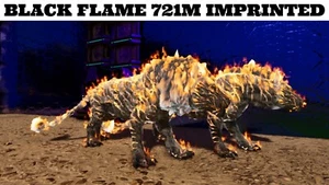 ARK Survival Ascended PvE PC/XBOX/PS5 Top Stats Pyromane (lion) Black 721m - Picture 1 of 17