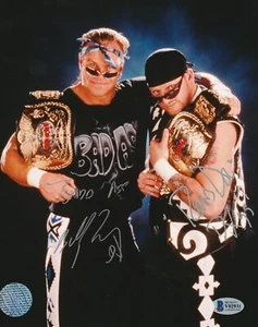JESSE JAMES "ROAD DOGG" & BILLY GUNN Signed WCW 8x10 PHOTO w/ Beckett COA - Picture 1 of 1