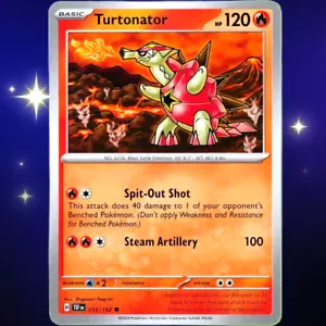 Turtonator - Común - Juego de cartas coleccionables Pokémon Fuerzas temporales escarlata y violeta #035/162 - Imagen 1 de 3