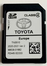 Toyota TNS510 Navigation Navi SD Karte // Europe 2021-2022