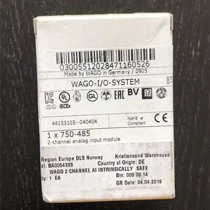 1 PIEZA Nuevo Para Módulo PLC WAGO 750-485 Envío Gratis - Imagen 1 de 1