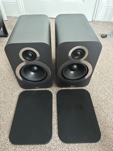 Q Acoustics 3020i Bookshelf Speakers (Pair) - Graphite Grey - Picture 1 of 7