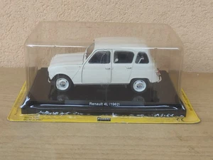 Renault 4L (1962) 1/24 Modellino Quattroruote Collection Fabbri Editori - Foto 1 di 10