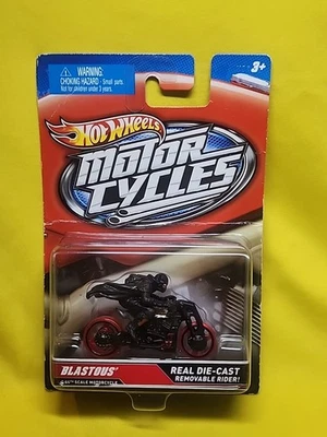  Hot Wheels Motorcycles Blastous Removable Rider Diecast NOS 🔥01 - Image 1 of 4