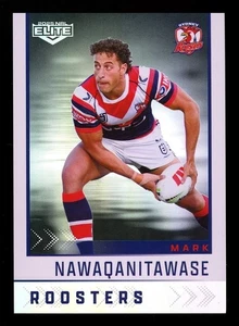 2025 Sydney Roosters NRL TLA Elite Parallel Rookie Card - Mark Nawaqanitawase - Picture 1 of 3
