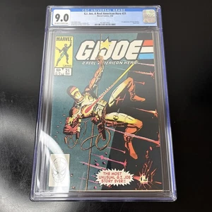 Marvel Comics G.I. Joe A Real American Hero! #21 CGC 9.0 Graded & Pressed - Picture 1 of 2