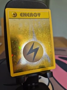 Lightning Energy Pokemon League WOTC Reverse Holo Promo Card - Picture 1 of 2