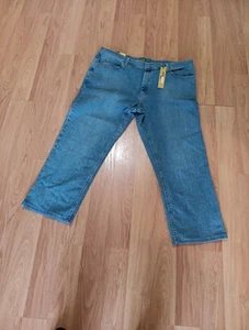 Jean Lee Para Hombre Calce Regular Pierna Recta, Activo Elastizado Nivel 2-talla 42X27 Nuevo Con Etiquetas - Imagen 1 de 8
