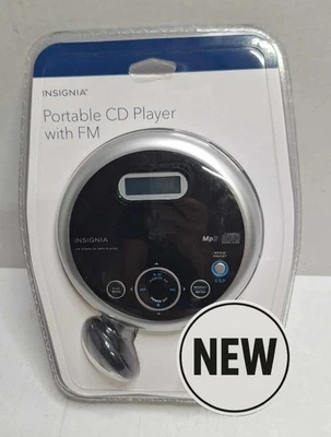 Insignia портативный проигрыватель компакт-дисков с FM-радио CD-R/RW MP3 NS-P5113 2014 новый запечатанный - Изображение 1 из 4