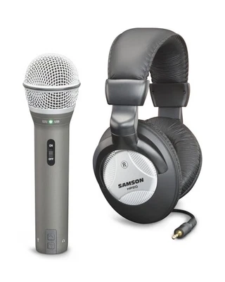 Samson Q2U Rugged Wired Dynamic Microphone - Gray (saq2u) - Image 1 of 2