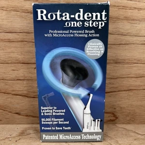 ROTA-DENT Cepillo de dientes eléctrico giratorio eléctrico profesional One Step nuevo con nombre - Imagen 1 de 4