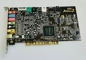 Dell 4U144 Creative SB0240 Sound Blaster Audigy 2 7.1 Audio PCI Sound Card - Picture 1 of 6