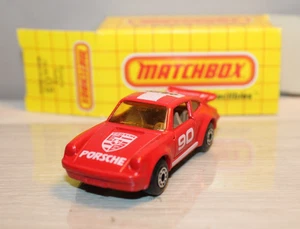 MATCHBOX SUPERFAST MB3 RED PORSCHE TURBO LOGO TEMPA NOS VINTAGE 1978 - Picture 1 of 10
