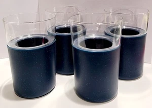 Kaninchen Gefrierbare Biergläser Gesprenkelt Marine 4er Set - Bild 1 von 4