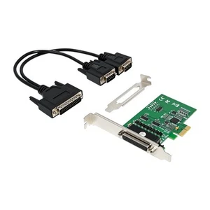 Carte adaptateur ports série RS232 PCIE X1 carte contrôleur E/S PCIe 2.09392 - Photo 1/6
